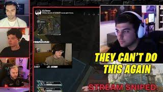 ImperialHal and pros talking about Moist being caught stream sniping in Apex scrims