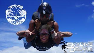 Michelle makes her very first SKYDIVE on the 4th of JULY