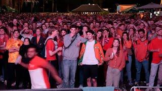 Netherlands fans in Amsterdam watch as England leave it late to reach Euro 2024 final 