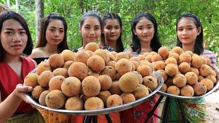 Wow Santol fruit with chili salt recipe with my sister