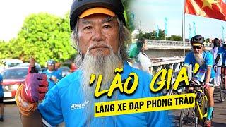 Lão gia làng xe đạp phong trào Việt Nam Mê thể thao và nuôi râu ngang nhau