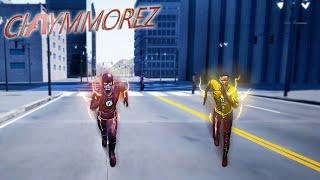 THE FLASH VS KID FLASH RACE Who is The Fastest Man Alive? Crisis On Earth One Full Game