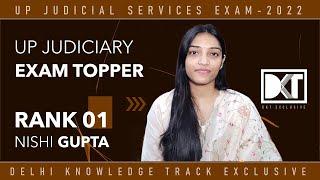 Rank 1 UP Judicial Services Exam 2022  Nishi Guptas Strategy To Crack UPPCS Judicial Exam