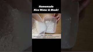 My secret to clear bright skin #acnetreatment #homemadefacepack #glassskin #diyskincare #ricemask