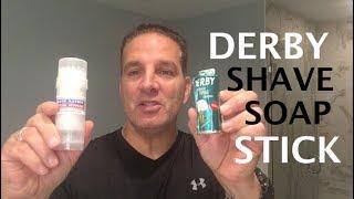 One Minute Tip Derby Shaving Soap Stick