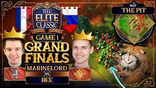 The Elite Classic MarineLorD vs 3DBee Grand Finals Bo9  Age Of Empires 4