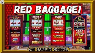 NOW THIS IS BEING GREEDY Red Bag Slottage On Seven Slots