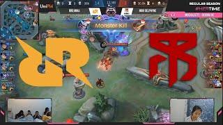 HAYABUSA ASH  SANGAT LICIN SEKALI RRQ MIKA VS MBR DELPHYNE UNIPINI LEDIES SERIES GAME 2