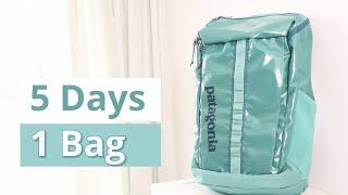 Minimalist Packing – 5 Days in 1 Backpack