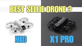 DJI NEO vs Hoverair X1 Pro Which Selfie Drone Should You Buy in 2024?