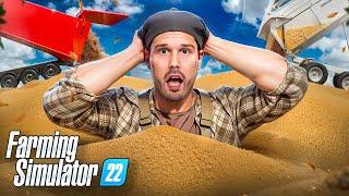 Can you harvest 1 MILLION TONS of wheat in 100 days in Farming Simulator 22?