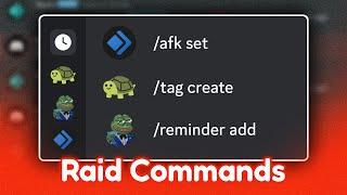 These Bot Commands can Raid your Discord Server