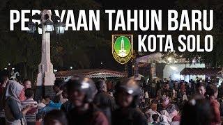 Perayaan Tahun Baru 2020 di Car Free Night Kota Solo