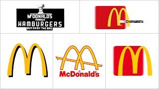 McDonalds Logo Evolution - Animation