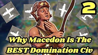 Bombing Primitive Civilizations As Macedon Is OP