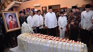 Presiden Jokowi Melayat ke Rumah Duka Almarhumah Ibu Ani Yudhoyono Bogor 1 Juni 2019
