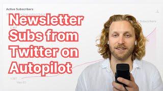 1000+ Newsletter Subs From Twitter for Free