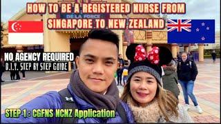 HOW TO BE A REGISTERED NURSE FROM SINGAPORE TO NEW ZEALAND STEP 1CGFNS APPLICATION #NZ #RN #CGFNS