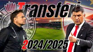 Transferi 20242025  Kako su kupovali Crvena zvezda Partizan TSC...  Transferi SLS