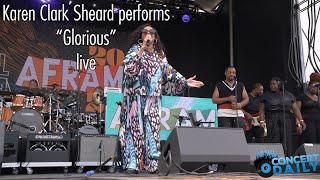 Karen Clark Sheard performs Glorious Make the Praise live 2024 Baltimore AFRAM