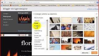 Blogger.com Blog - Design ändern