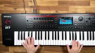 Roland Fantom-07 Sound Demo NoTalking