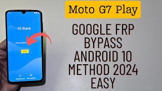 Moto G7 Play And G7 Power Google Frp Bypass Easy Method Without Pc 2024