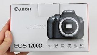 Canon EOS 1200D Rebel T5 Unboxing & Kurztest