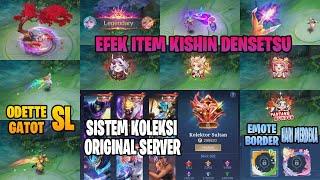 UPDATE TERBARU MLBB - STARLIGHT ODETTE & GATOT ITEM KISHIN DENSETSU SISTEM KOLEKSI ORIGINAL SERVER