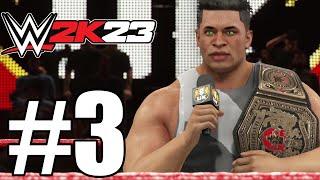 WWE 2K23 My Rise The Lock Gameplay Walkthrough Part 3 - NXT UK Champ