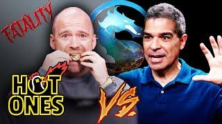 Mortal Kombat Co-Creator Ed Boon Feels Toasty While Eating Spicy Wings  Hot Ones