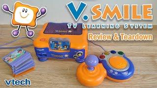 Vtech V.Smile educational video game console a quick look review game play and teardown.