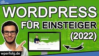 WordPress Website Erstellen 2024 Einfaches 12 Schritte Einsteiger Tutorial Deutsch  German HD