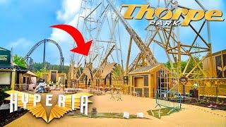 Final HYPERIA Construction Update  THORPE PARK