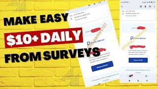 Easy $10+ Per Day with Surveys? Prime Opinion Review $25 Payment Proof