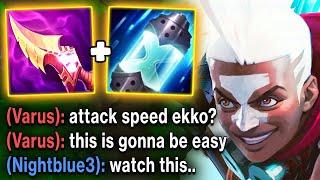 Everyone said Attack Speed Ekko was bad.. I proved them wrong