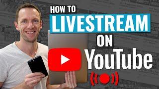 How to LIVESTREAM on YouTube - Complete Beginner Guide