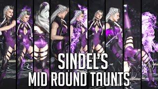 Mortal Kombat 11 All Sindel Mid Round Taunts