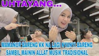 GEMES ABIS KKNA SAMA MAMANUR LAGI MAININ ALAT MUSIK TRADISIONAL SAMBIL BERNYANYI BARENG