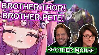 Ironmouse Plays Warhammer 40000 with Thor and Pete..