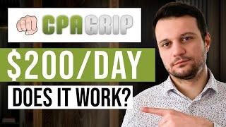 NEW CPAGrip Tutorial For Beginners Beginners Guide & FREE Traffic Method