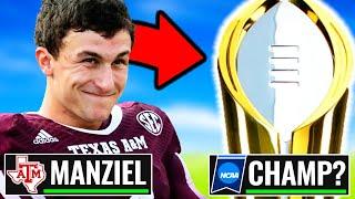 I REPLAYED Johnny Manziel’s Career in NCAA Football 23