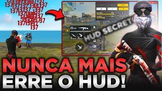 O MELHOR HUD 2 DEDOS DO FREE FIRE EM 2024 PARA MOVIMENTAR E TER MELHOR SENSIBILIDADE IGUAL EMULADOR