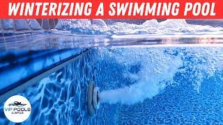 How to Close and Winterize an Inground Pool  Swimming Pool Winterizing Pool Closing Tips