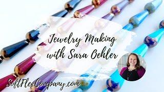 New Czech Glass Drops How to Make Jewelry with Sara Oehler