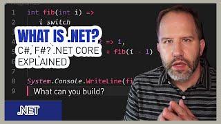 What is .NET? Whats C# and F#? Whats the .NET Ecosystem? .NET Core Explained what can .NET build?