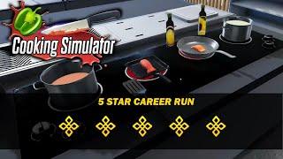 Cooking Simulator  5 Stars in 8 Days  NO COMMENTARY  Casual and Relaxing Gameplay  Speedrun