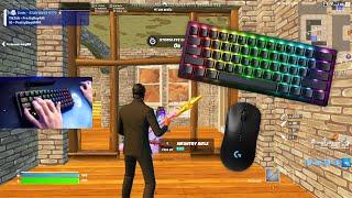 Razer Huntsman V3 Pro Mini Snap Tap ON Keyboard Review & Gameplay Fortnite ZoneWars