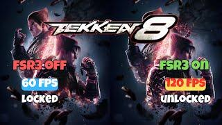 How to install FSR3 Mod Tekken 8 +Mod +Link +FPS Test Boost