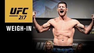 UFC 217 Official Weigh-in